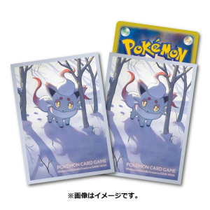 Pokemon center TCG sleeves, Hisuian Zorua 64 stuks of los